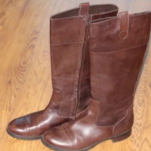 Ralph Lauren Simple Brown leather Riding Boots